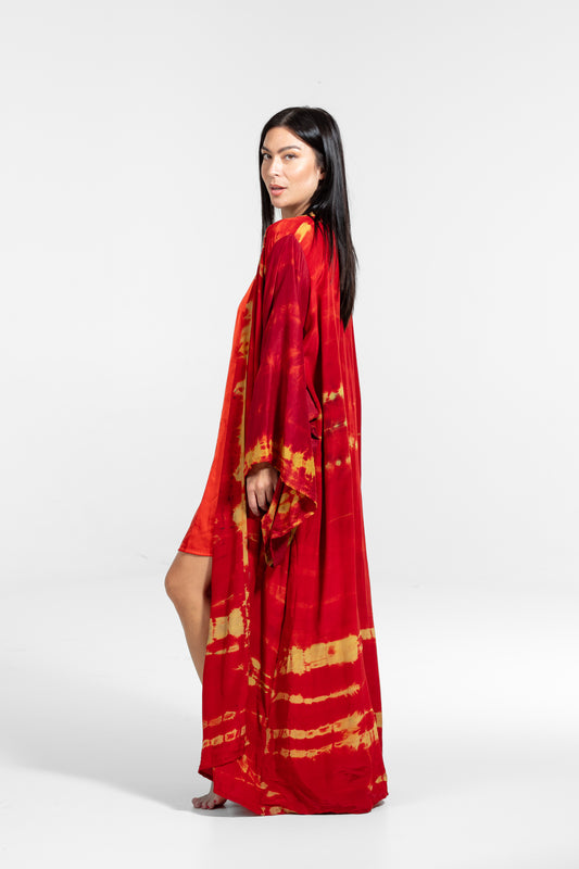 Freya Kimono red-yellow