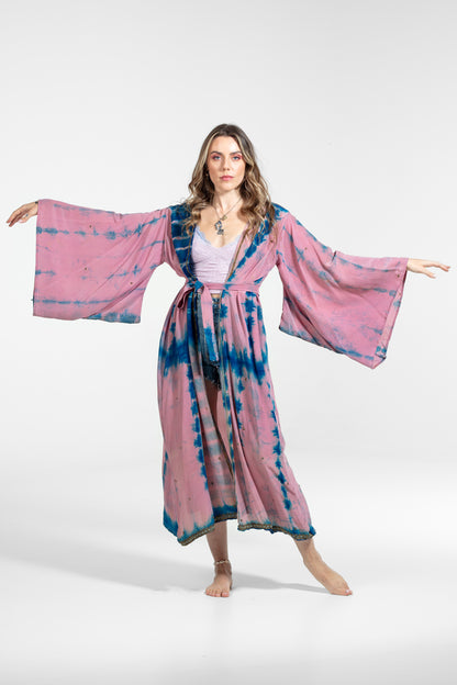 Devi Kimono rosablau