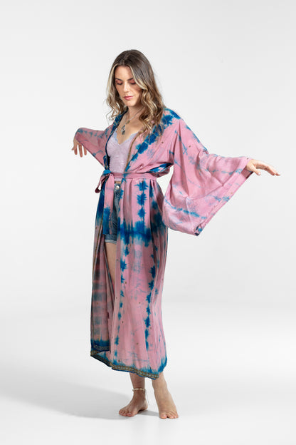 Devi Kimono rosablau