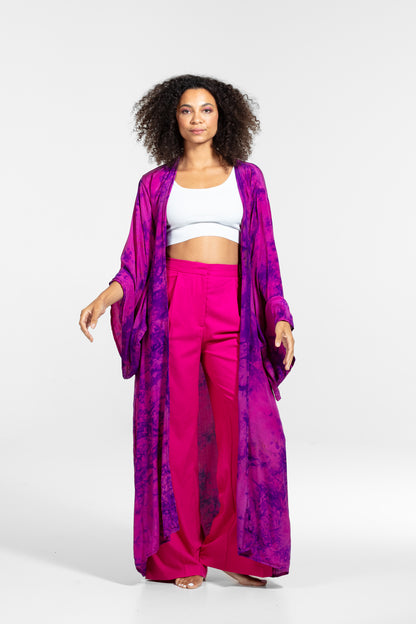 Aura Kimono rosa-lila