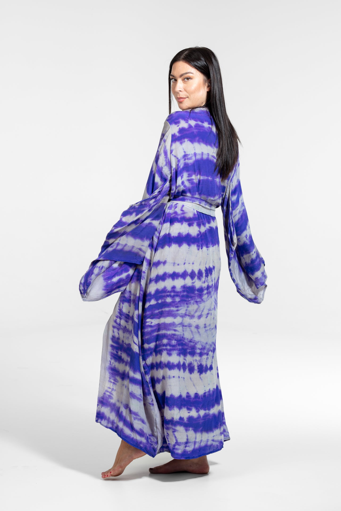 Freya Kimono light purple- purple