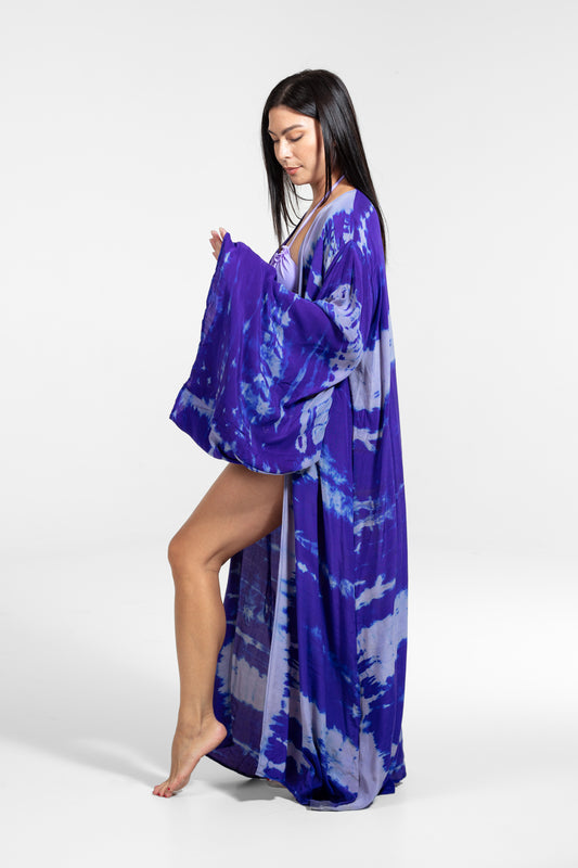 Freya Kimono purple-light purple-blue