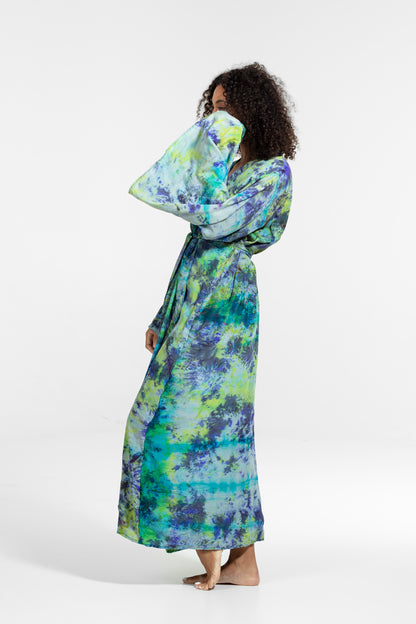 Aura Kimono blaugrün