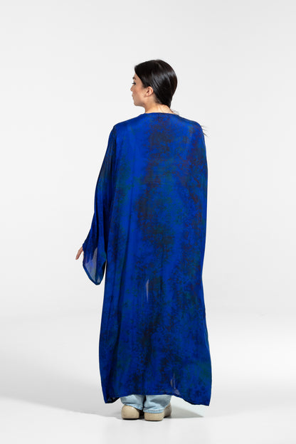 Aura Kimono dunkelblau-schwarz