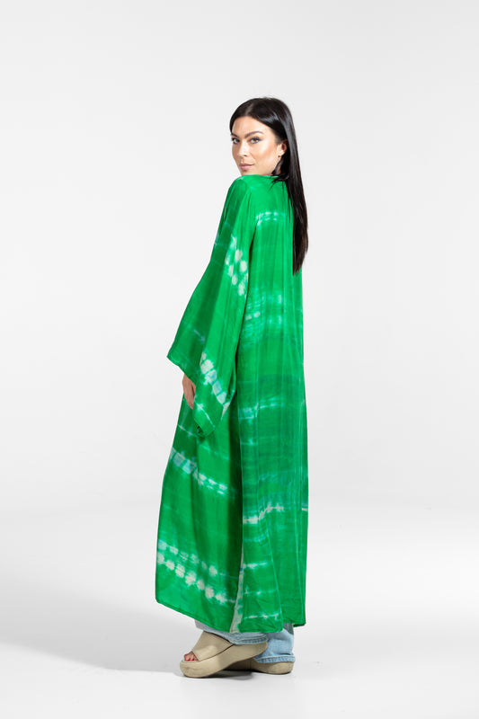 Freya Kimono bright green-white